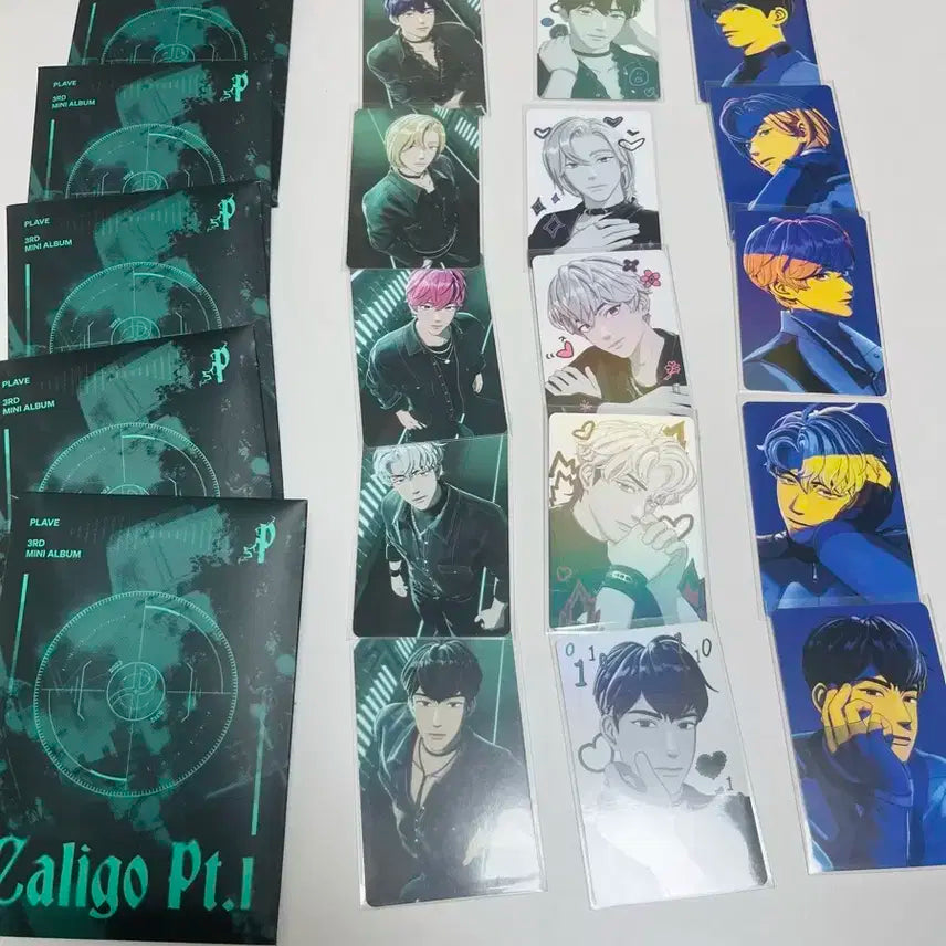 플레이브 칼리고 대쉬 포카앨범 일괄