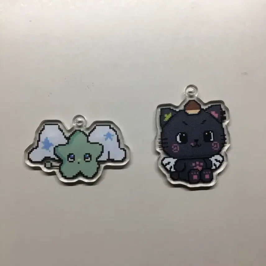 위츄 쿠리 픽셀아트 아크릴 키링 일괄양도