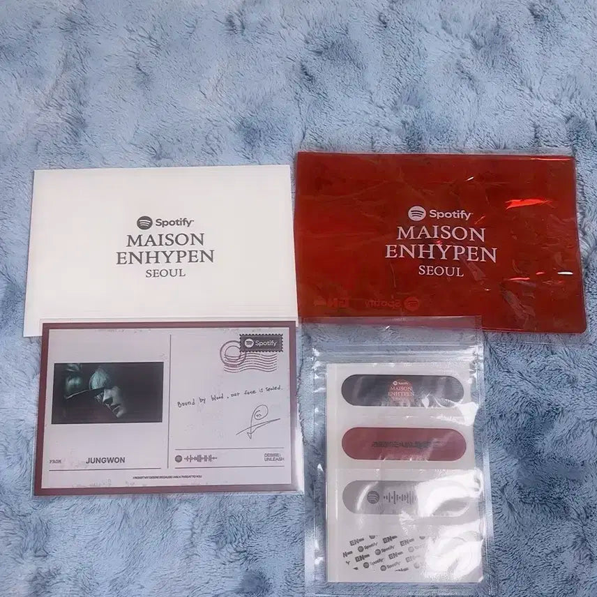 엔하이픈 스포티파이 디자이어 언리쉬 팝업 양정원 정원 특전 판매 양도