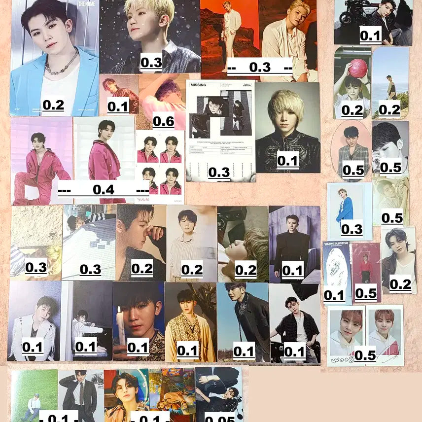 세븐틴 우지 앨범구성품 양도 엽서 북마크 미니 포카 포스터 아타카 헹가래