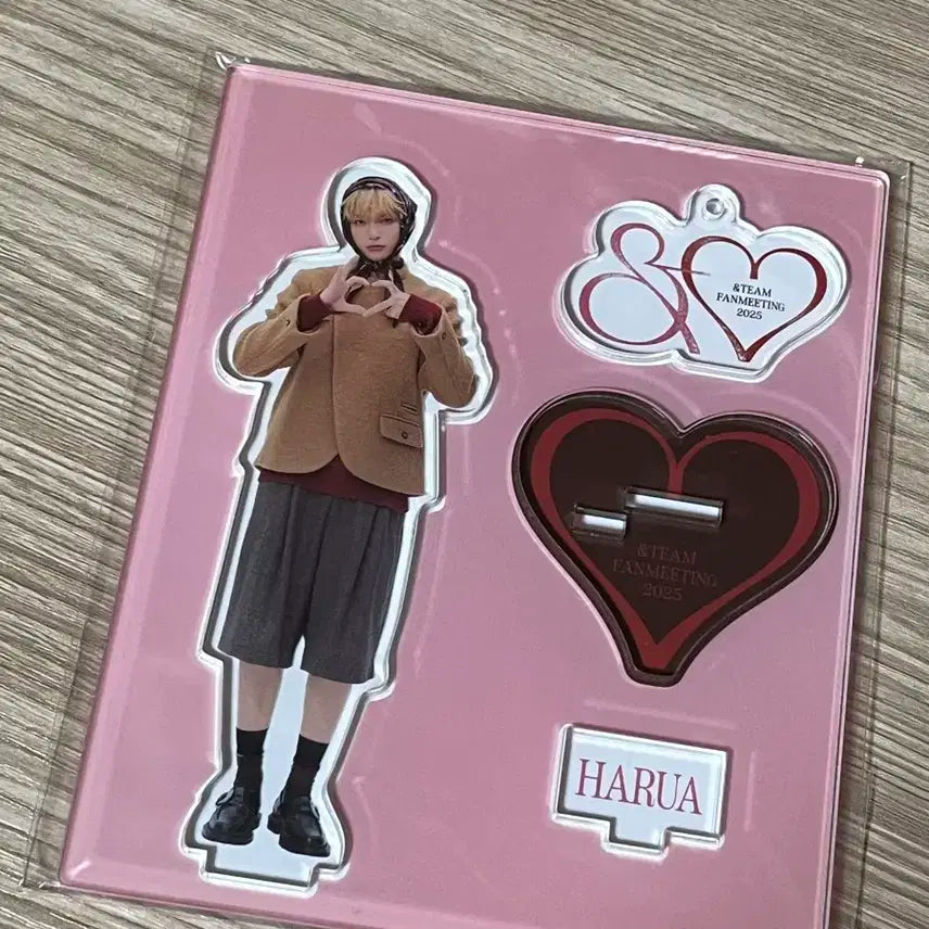 앤팀 하루아 아크릴 스탠드 &TEAM FANMEETING 2025