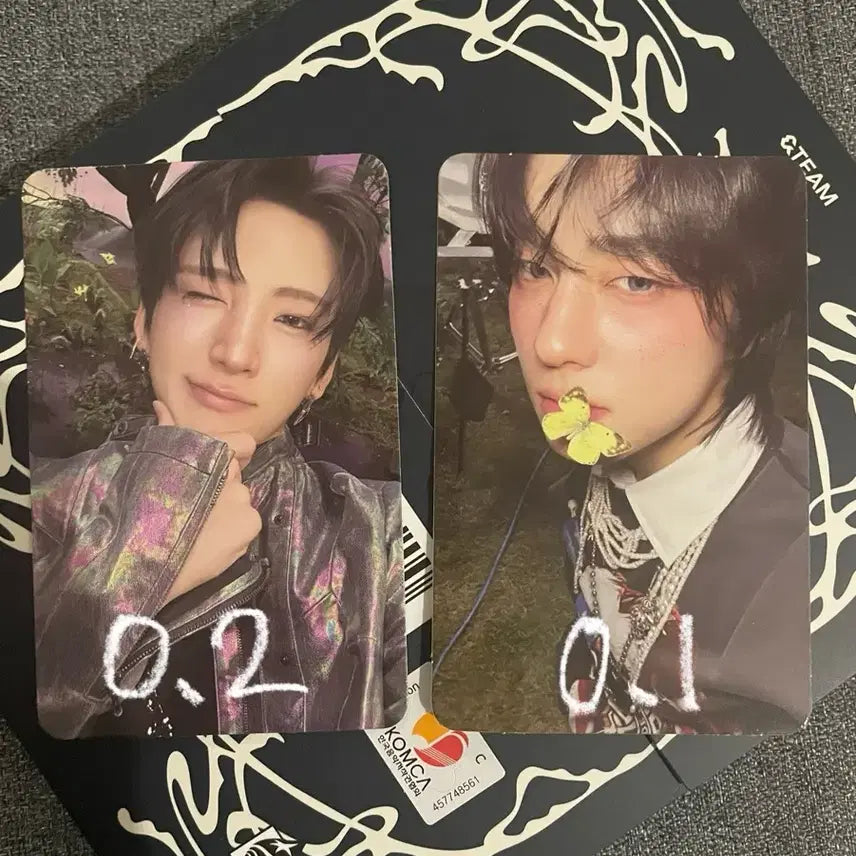 앤팀 백투라 포카 양도