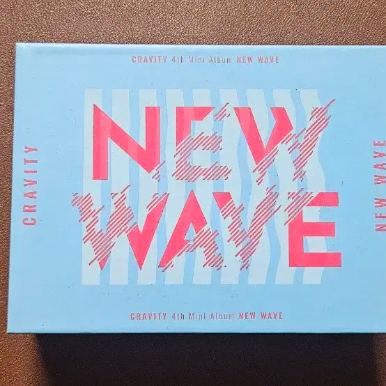 크래비티 4집 미니앨범 NEW WAVE 판매. 택포.