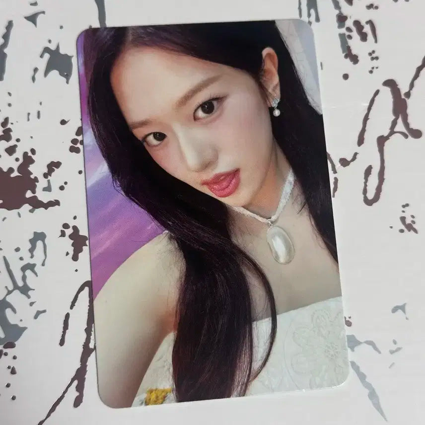 아이브 콘서트 다이브존 3일차 안유진 포카 포토카드