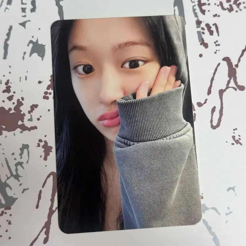 아이브 콘서트 다이브존 2일차 안유진 포카 포토카드