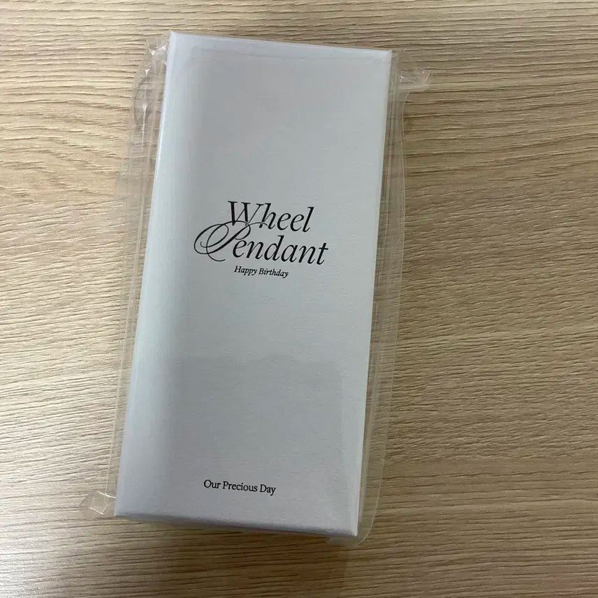 엔시티 천러 아티스트 벌스데이 넘버 휠 넥클리스 목걸이 미개봉