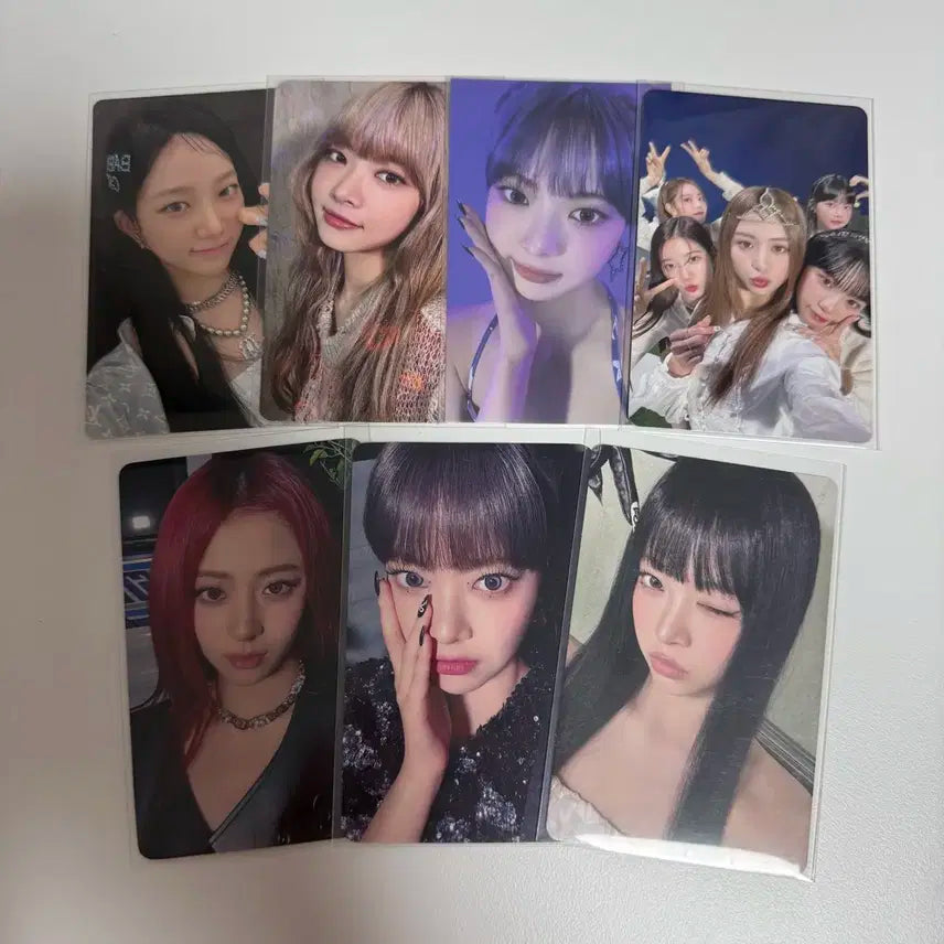 르세라핌 포카 7장 일괄