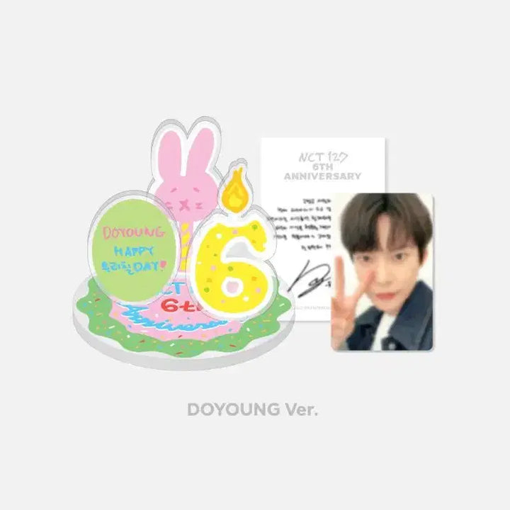 엔시티127 도영 6주년기념 아크릴스탠드 에이알보이스 포토카드 미개봉