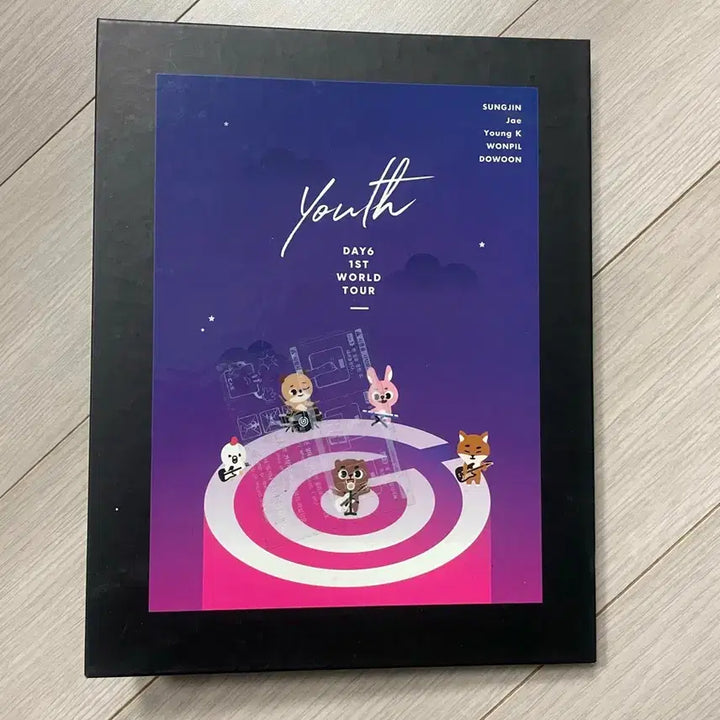 데이식스 DAY6 Youth 1 콘서트 공식 굿즈 포카 바인더