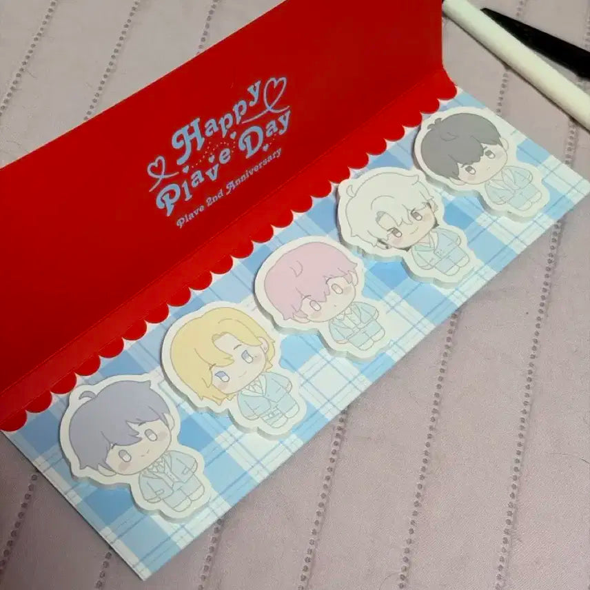 [중고] 플레이브 2주년 팝업 SD 포스트잇