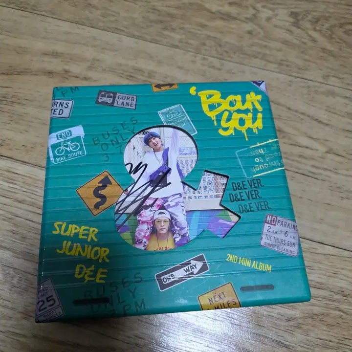 슈퍼주니어 D&E Bout You 앨범 (친필 사인)