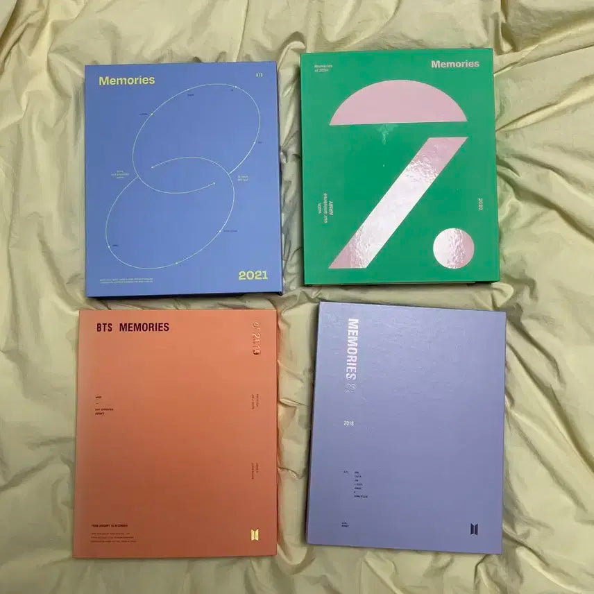 (일괄) 방탄소년단 메모리즈 DVD 2018~2021