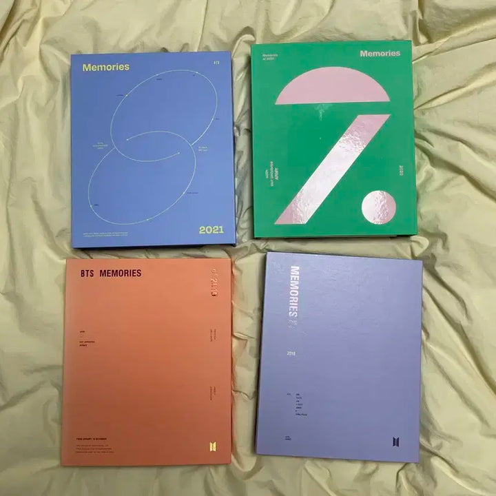 (일괄) 방탄소년단 메모리즈 DVD 2018~2021