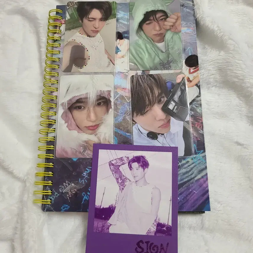 엔시티위시 컬러 포토북 앨범 시온 세트 nctwish 포카 포토카드