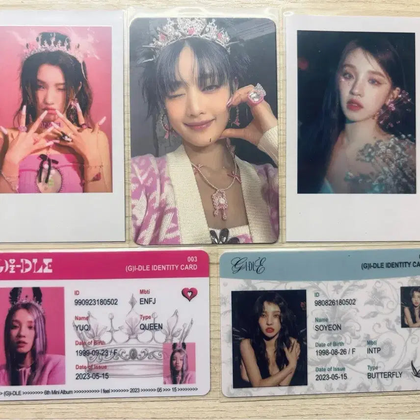 아이들 퀸카 포토카드