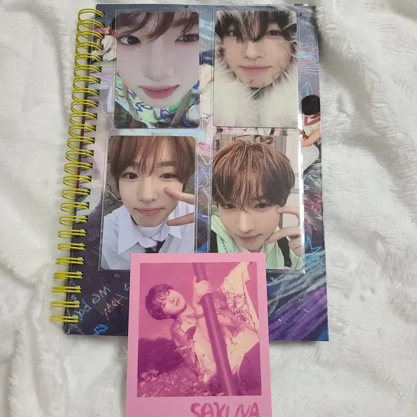 엔시티위시 컬러 포토북 앨범 사쿠야 세트 nctwish 포카 포토카드