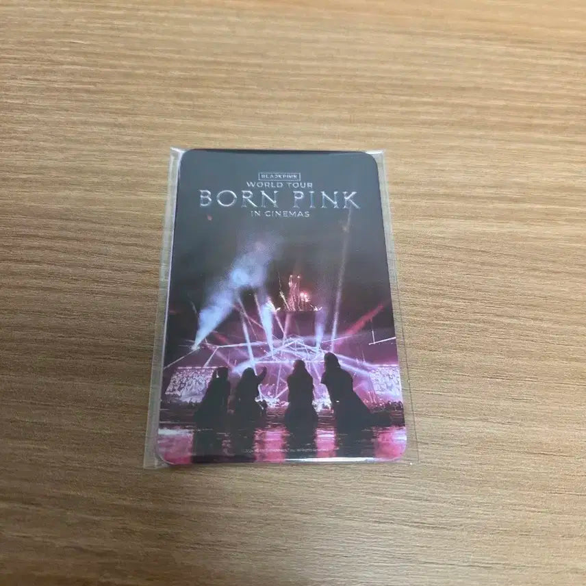 블랙핑크 본핑크 인 시네마 포토카드