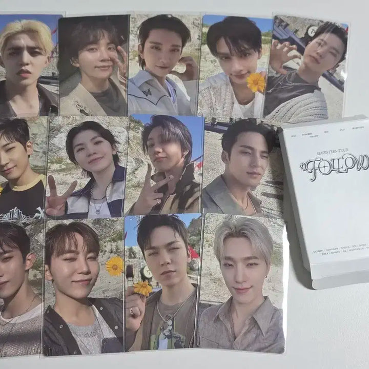 세븐틴 팔로우 서울 콘서트 디지털코드 포카 양도