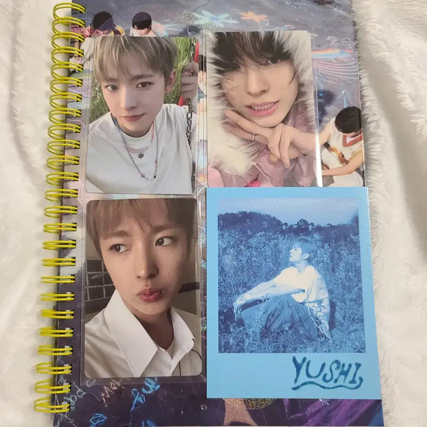 엔시티위시 컬러 포토북 앨범 유우시 세트 nctwish 포카 포토카드