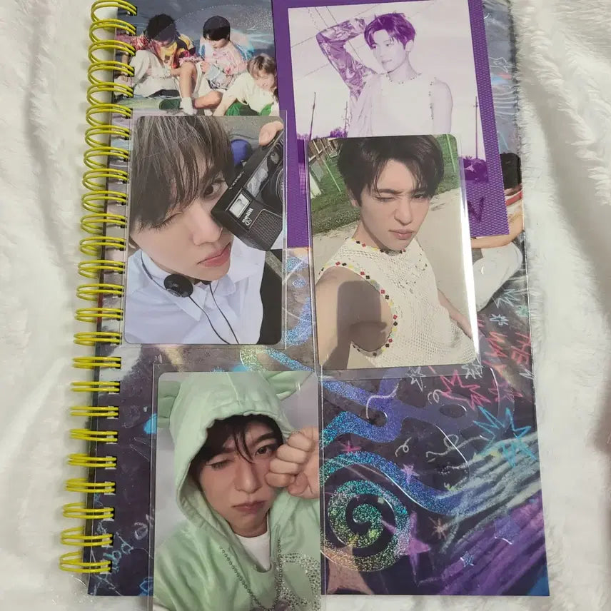 엔시티위시 컬러 포토북 앨범 시온 세트 nctwish 포카 포토카드