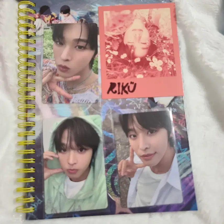 엔시티위시 컬러 포토북 앨범 리쿠 세트 nctwish 포카 포토카드