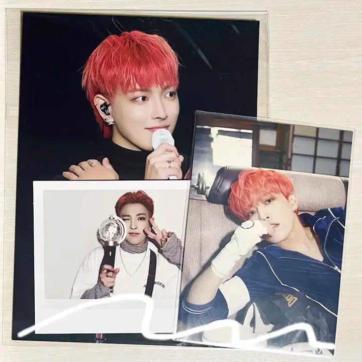 오늘까지)에이티즈 앨범 홍중포카 미공포 미니레코드 아웃로우 바운시 콘서트