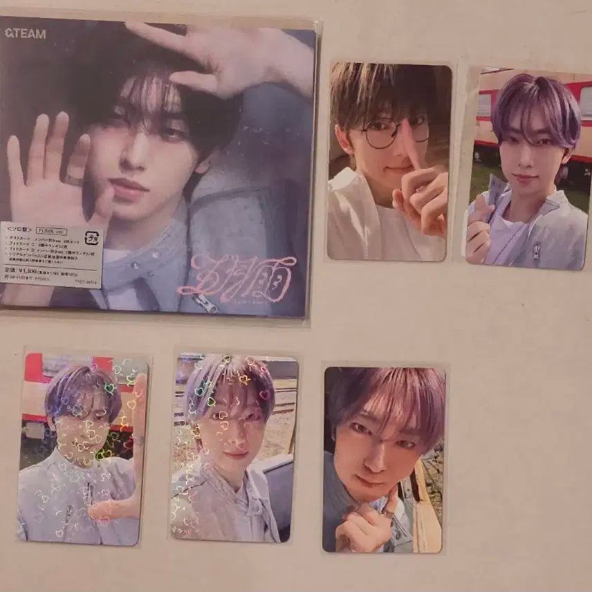 앤팀 후마 사미다레 개인반 솔로반 앨범 포카 럭드