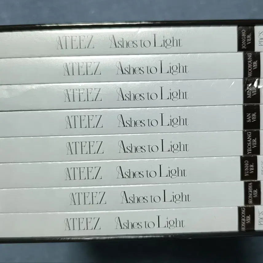 에이티즈 Ashes to Light 2025 일본 솔로 앨범 세트 양도