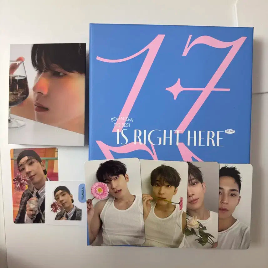 세븐틴 베스트 앨범 캐럿반 원우 양도 특전 포함 풀구성