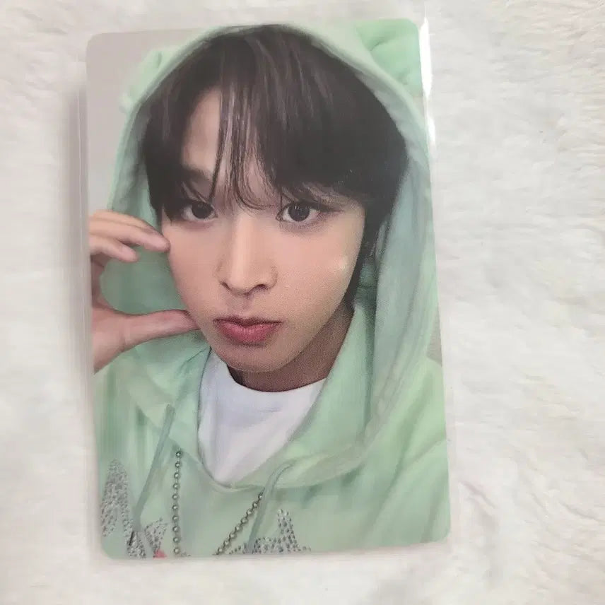 엔시티 위시 리쿠 컬러 포토북 아잉 초회한정 포카 포토카드