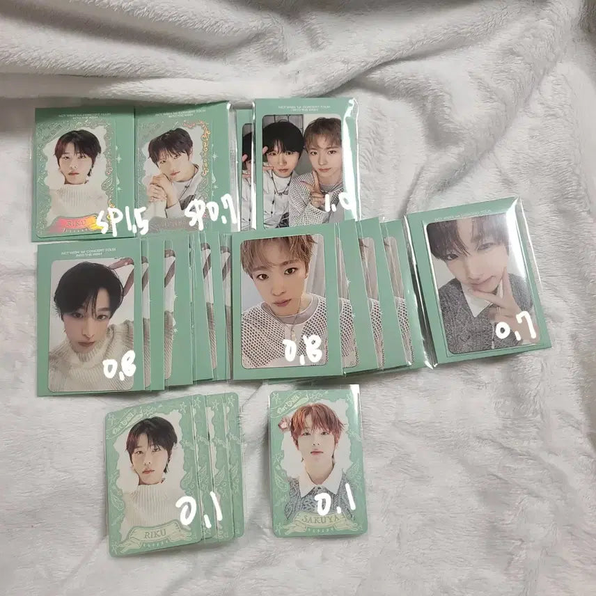 엔시티위시 콘서트 트레카 포토카드 양도 포카 아워위시 트레이딩카드