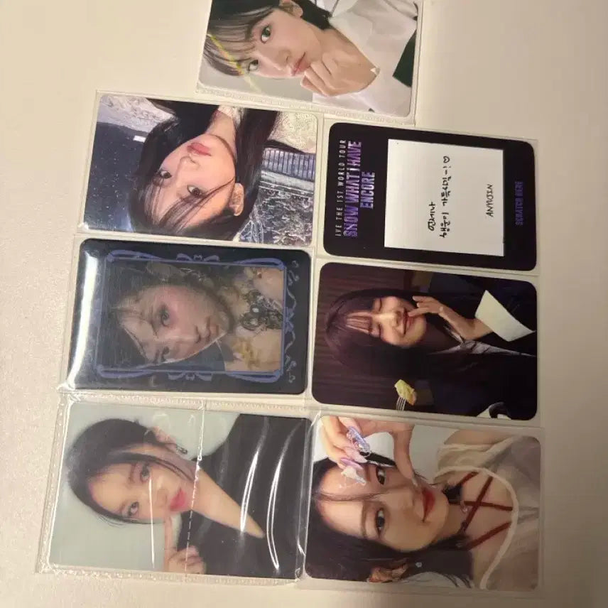 아이브 안유진 포카 7장 일괄