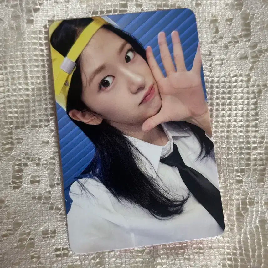 아이브 시크릿 애플뮤직 안유진 포카 포토카드 골든벨 버전