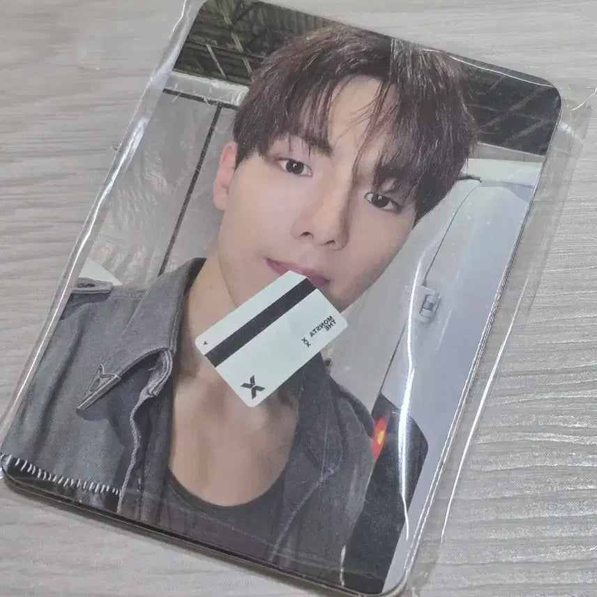 몬스타엑스 주차권 포카 공방 이벤트 세트 셔누 민혁 기현 형원 주헌 창균