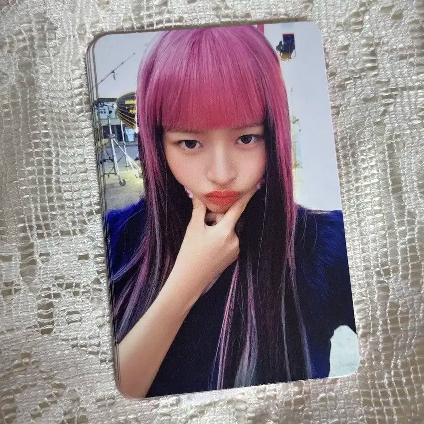 아이브 XOXZ 시크릿 애플뮤직 레이 미공포 포토카드 포카