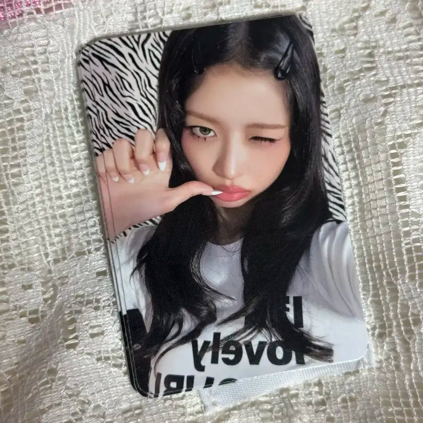 아이브 시크릿 레이 사운드웨이브 미공포 포카 포토카드