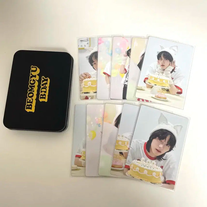 투바투 범규 생일 포카 세트