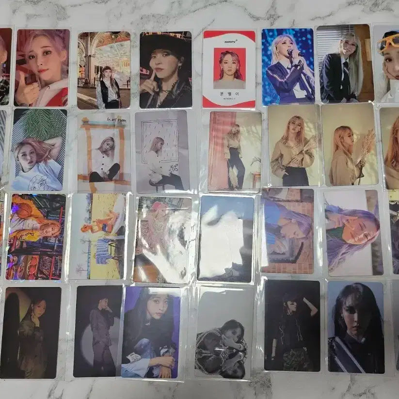 마마무 문별 키노키트 포토카드 일괄