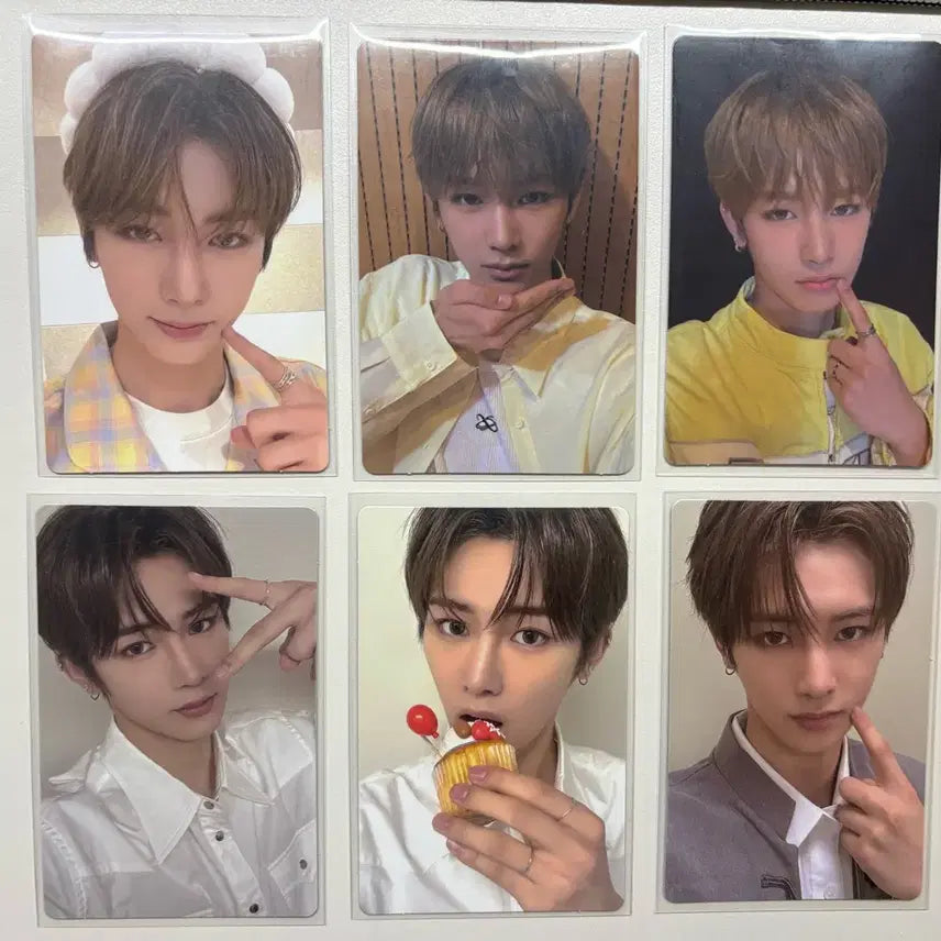 조우안신 2주차 포카 일괄