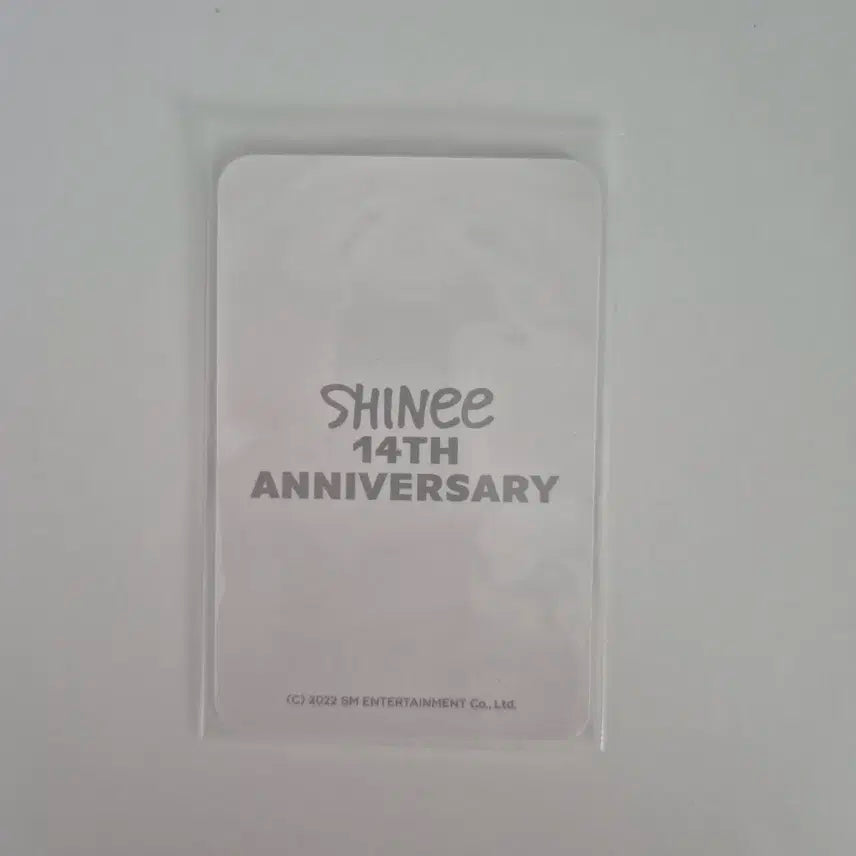 샤이니 14주년 온유 포토카드