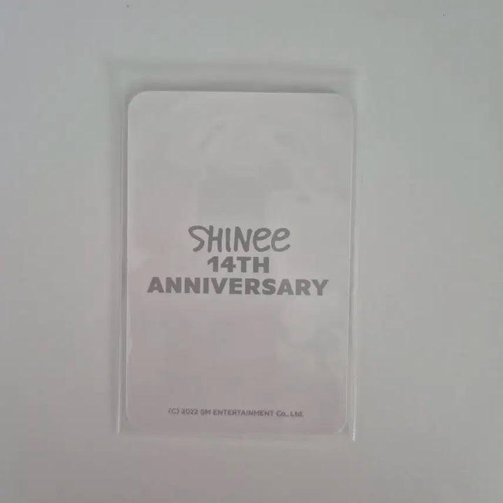 샤이니 14주년 온유 포토카드