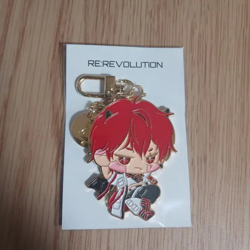 급전,원가이하) 리레볼루션 4주년 굿즈 아카이로 류 메탈키링 판매