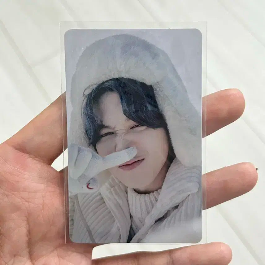 BTS 방탄 지민 윈터패키지 포카