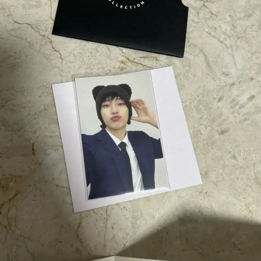 엔하이픈 선우 비니 아티스트메이드 특전 포스터 포카 떤비니 블랙