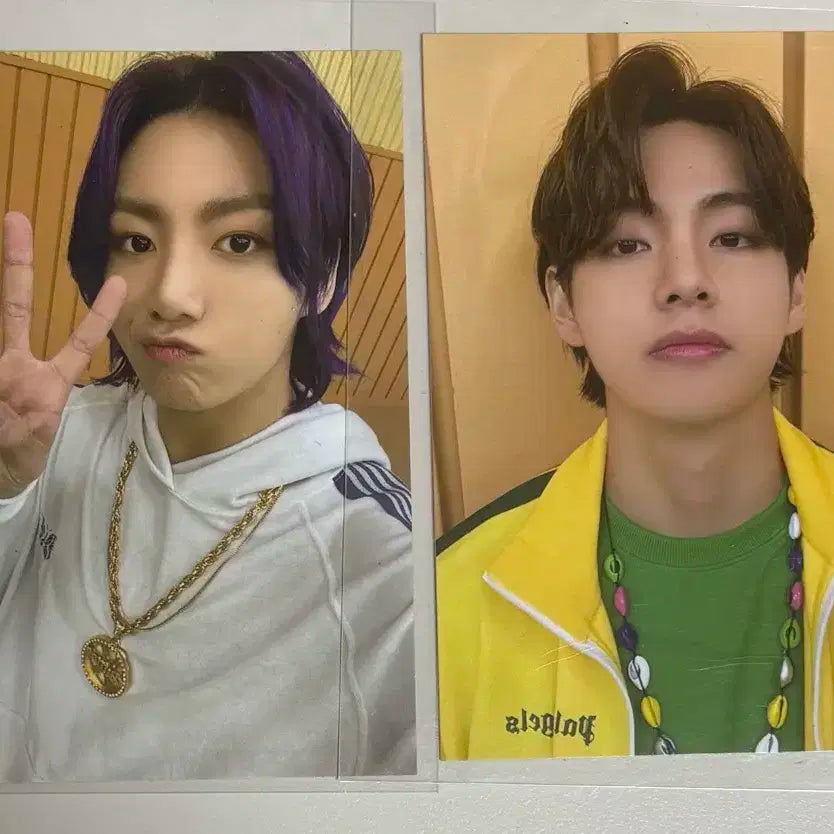 bts 방탄소년단 전정국 김태형 버터 포카