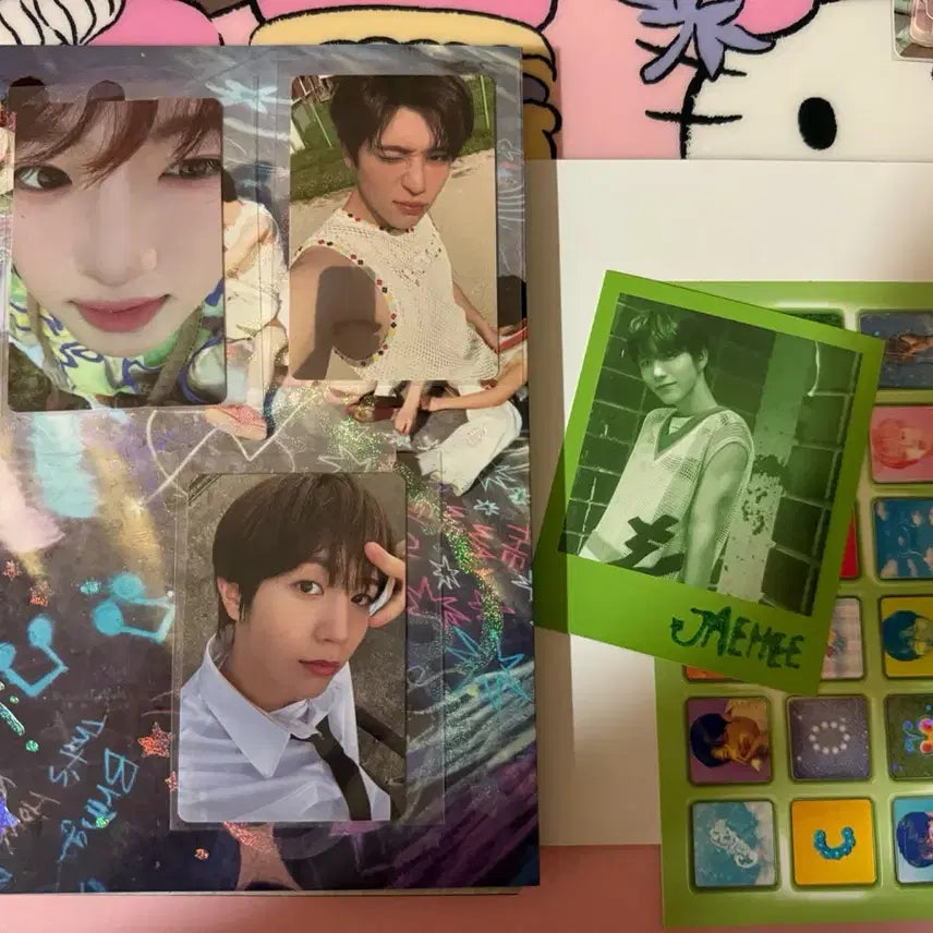 엔시티위시 컬러 포토북 세트 사쿠야,시온,료