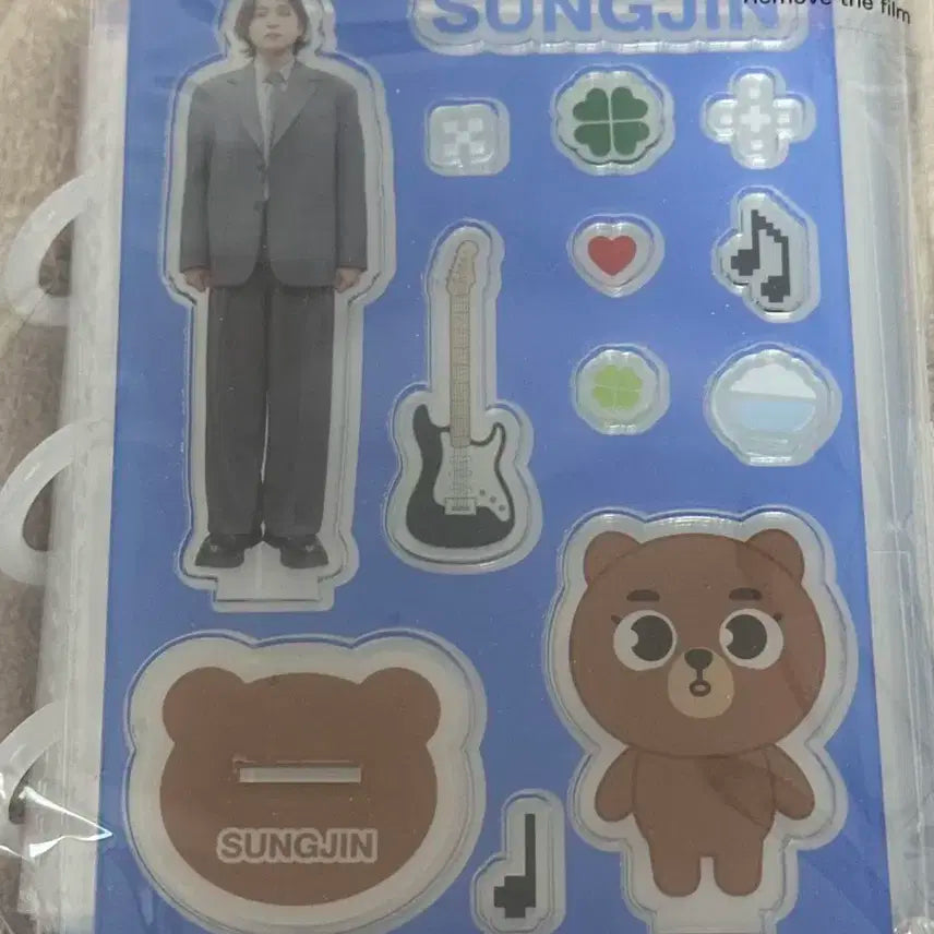 포카 미포함 데이식스 성진 솔로 콘서트 포토 쉐이커 바인더