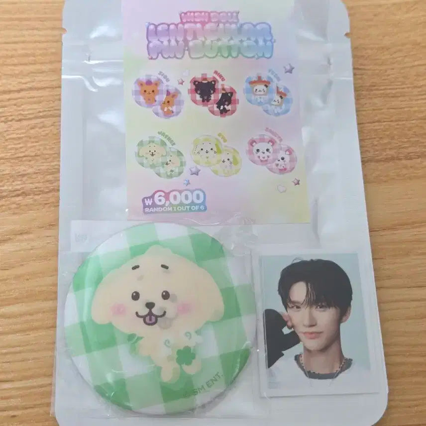 엔시티위시 랜덤 위시돌 렌티큘러 핀버튼 증명사진 재희