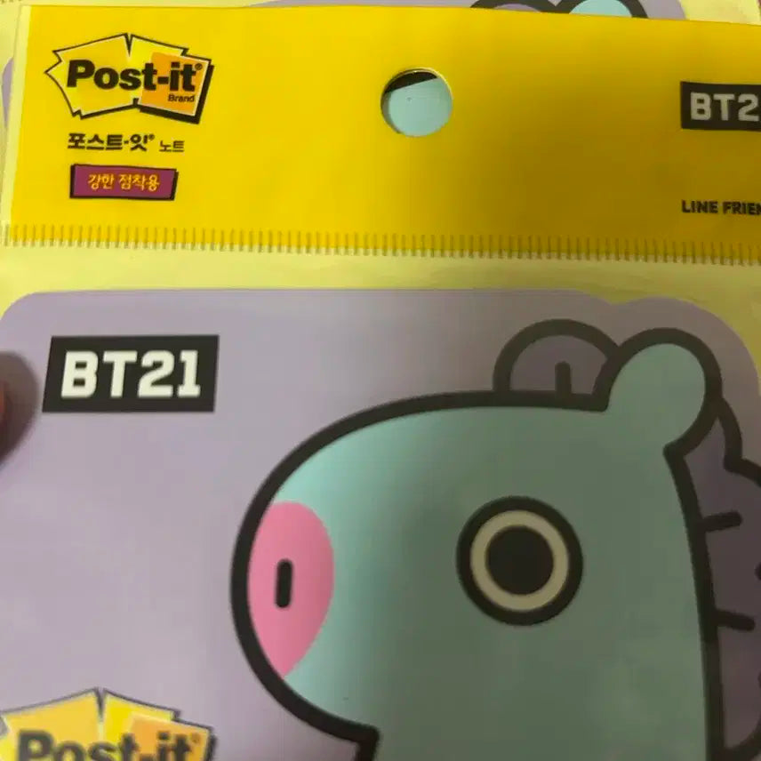 BT21 망이 메모지