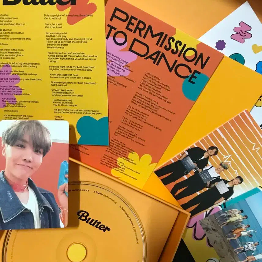 방탄소년단 Butter 앨범 + 제이홉 포토카드